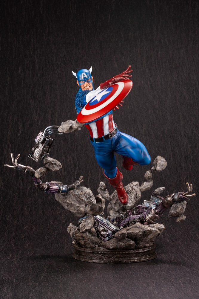 Marvel Captain America Statues - Prototype Shown View 3