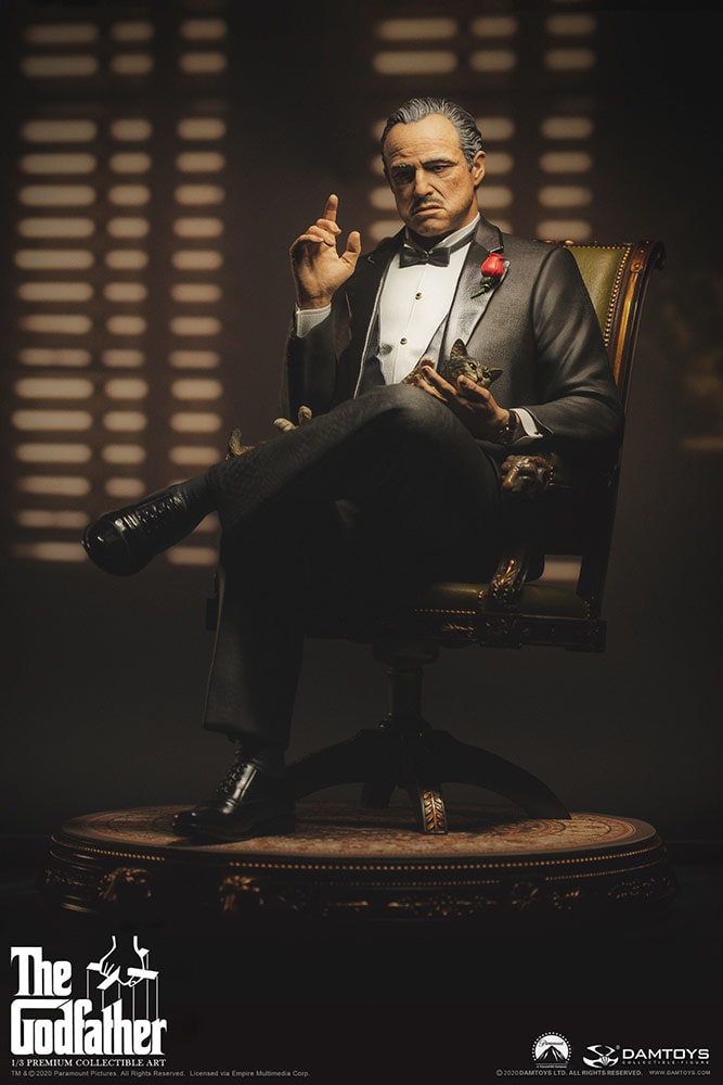 The Godfather Vito Andolini Corleone (1972) Statues - Prototype Shown View 4