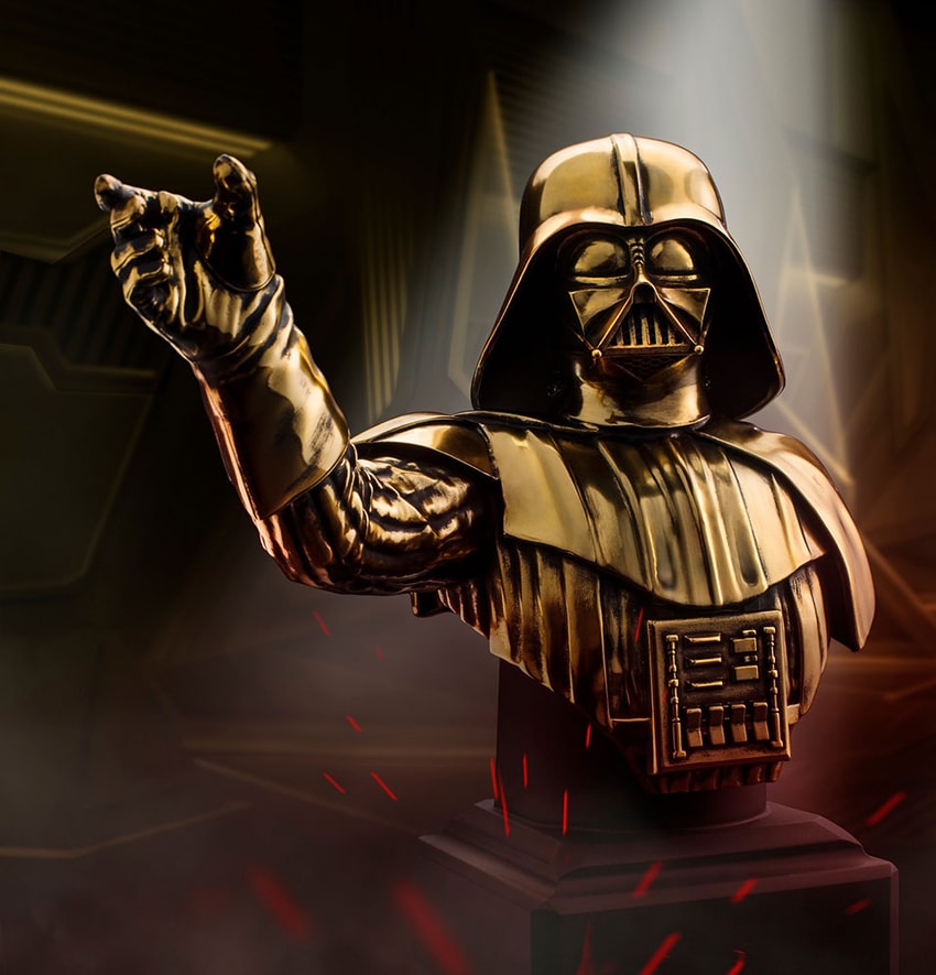 Darth Vader (Pewter) Bust by Royal Selangor | Sideshow Collectibles