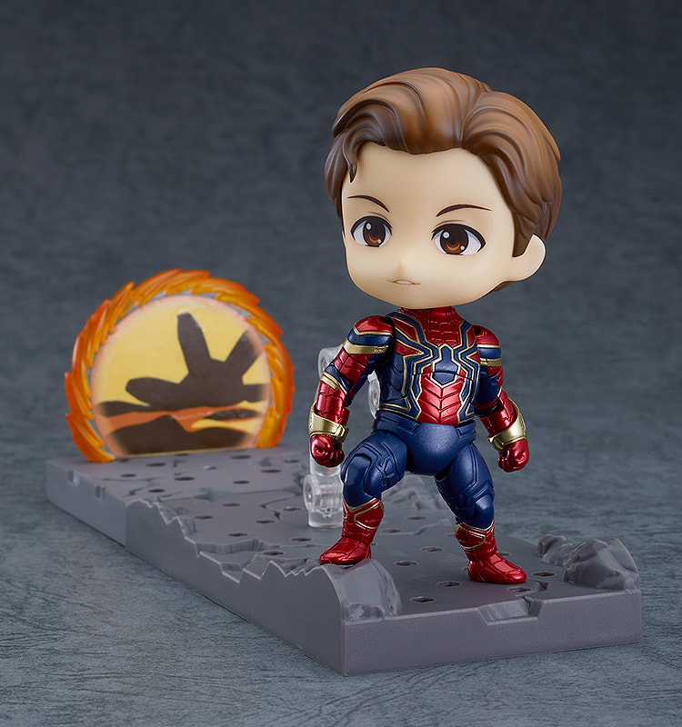 Marvel Iron Spider: Endgame Version DX Nendoroid Collectible Figure - Prototype Shown View 3