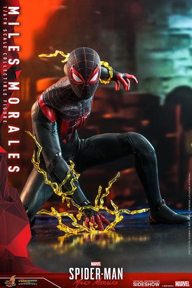 Marvel Miles Morales Sixth Scale Figure - Prototype Shown View 3