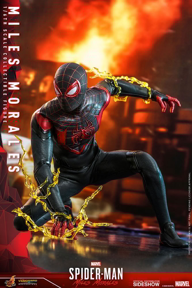 Marvel Miles Morales Sixth Scale Figure - Prototype Shown View 5