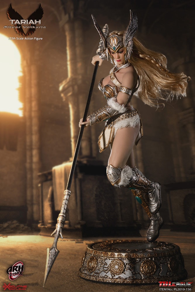 ARH Comix Tariah the Valkyrie (Silver) Action Figure - Prototype Shown View 5