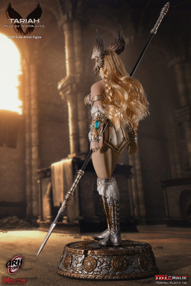 ARH Comix Tariah the Valkyrie (Silver) Action Figure - Prototype Shown View 6