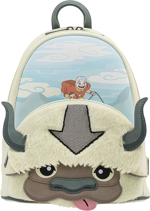 Avatar: The Last Airbender Aang Appa Cosplay Plush Mini Backpack Apparel  View 5