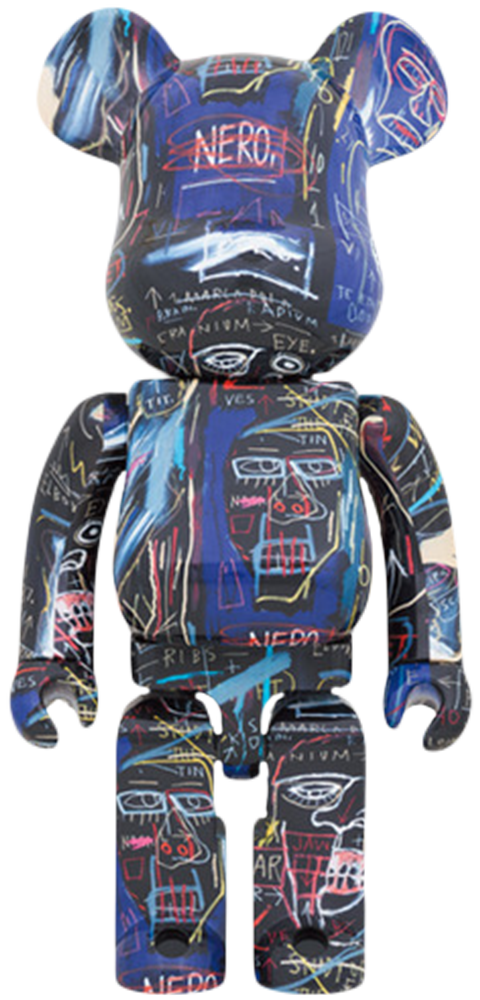ブランドバッグ通販サイト Basquiat Michel Jean Be@rbrick #7 Figure Collectible 1000% キューブリック、ベアブリック