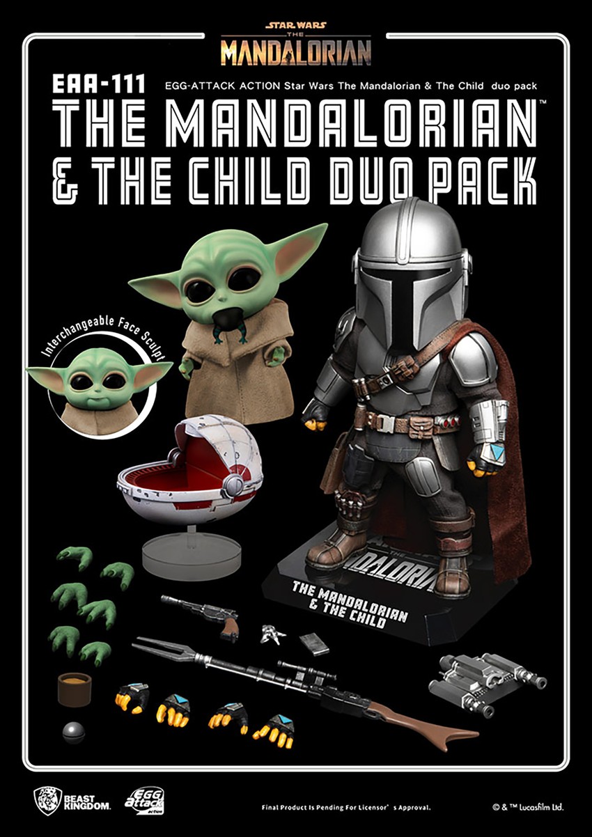 The Mandalorian and The Child- Prototype Shown View 4