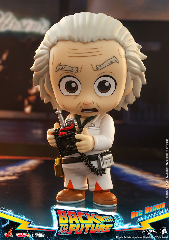 Back to the Future Doc Brown Cosbaby(S) Collectible Figure - Prototype Shown View 3