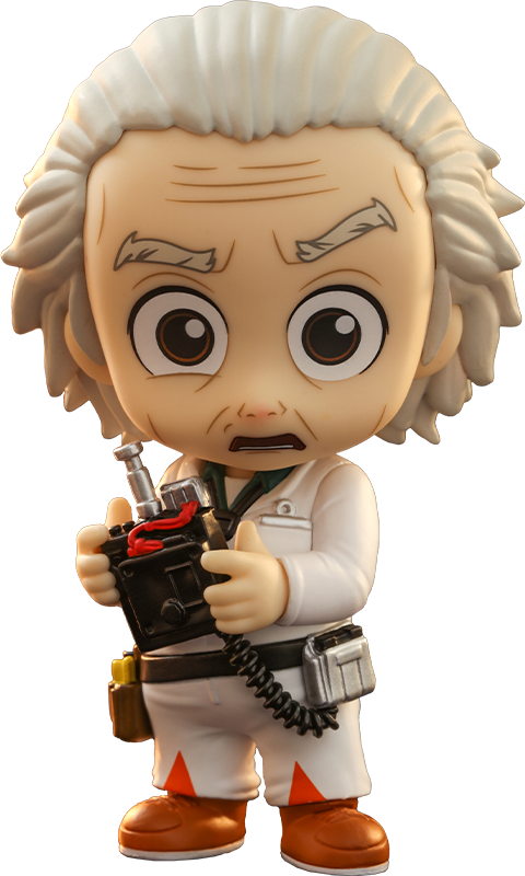 Back to the Future Doc Brown Cosbaby(S) Collectible Figure - Prototype Shown View 5