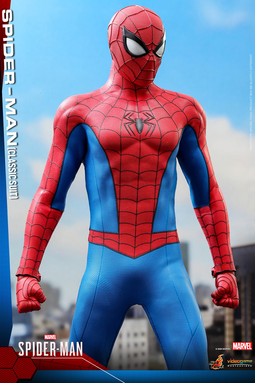 Spider-Man (Classic Suit) Sixth Scale Collectible Figure by Hot
