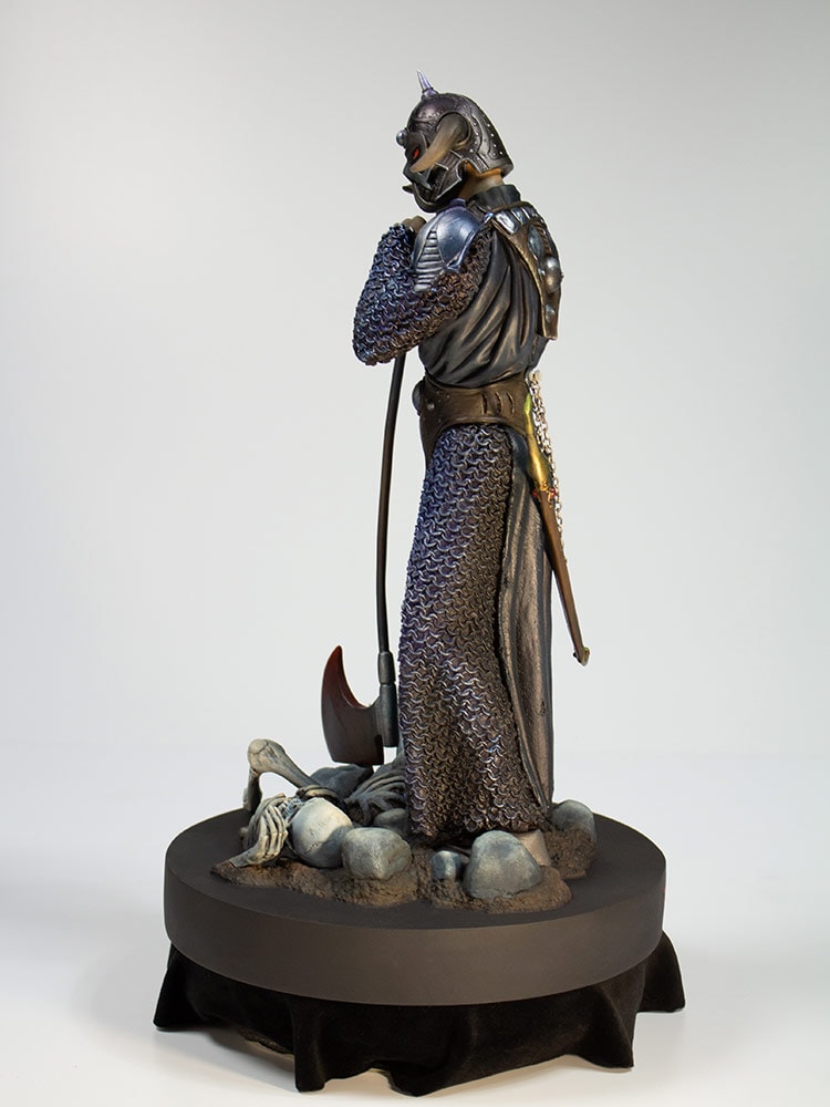 Frank Frazetta Death Dealer 3 Statues - Prototype Shown View 2