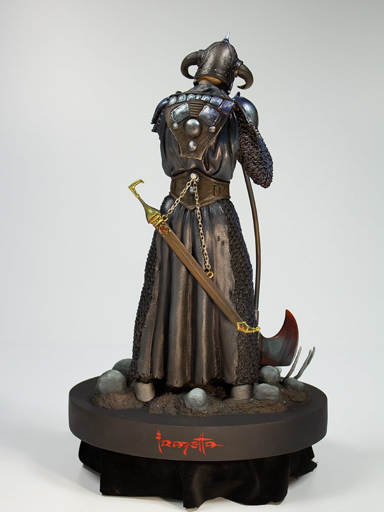 Frank Frazetta Death Dealer 3 Statues - Prototype Shown View 4