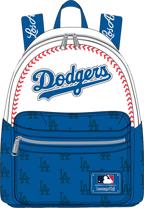 LA Dodgers Baseball Seam Stitch Mini Backpack- Prototype Shown