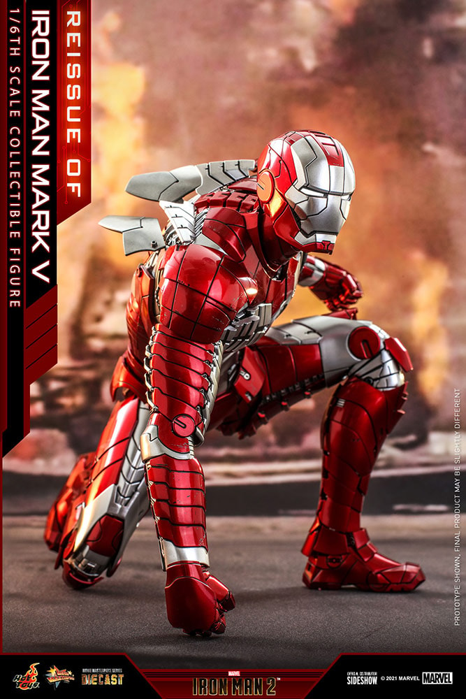 Iron Man Mark V- Prototype Shown View 3