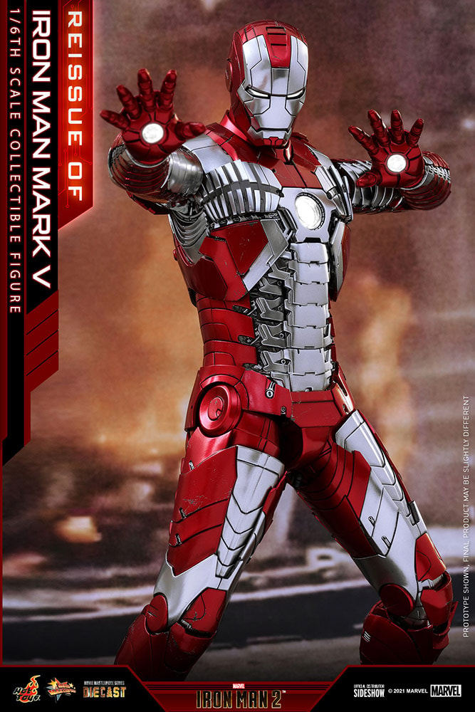 Iron Man Mark V- Prototype Shown View 4