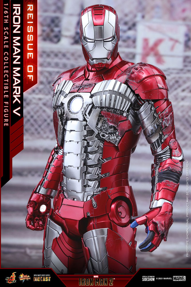 Iron Man Mark V- Prototype Shown View 5