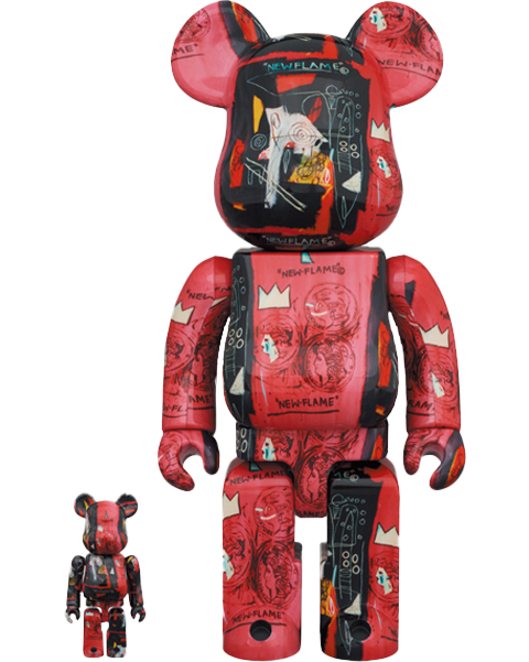 高品質の人気 Be@rbrick Andy Warhol X Jean Michel Basquiat #1 100% & 400 クリアファイル