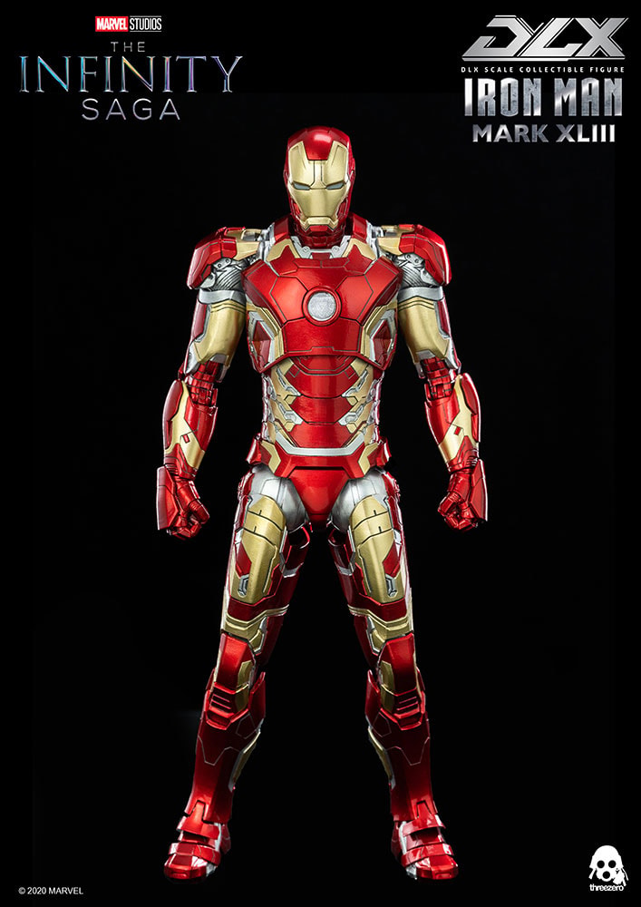 Marvel Iron Man Mark XLIII Collectible Figure - Prototype Shown View 1