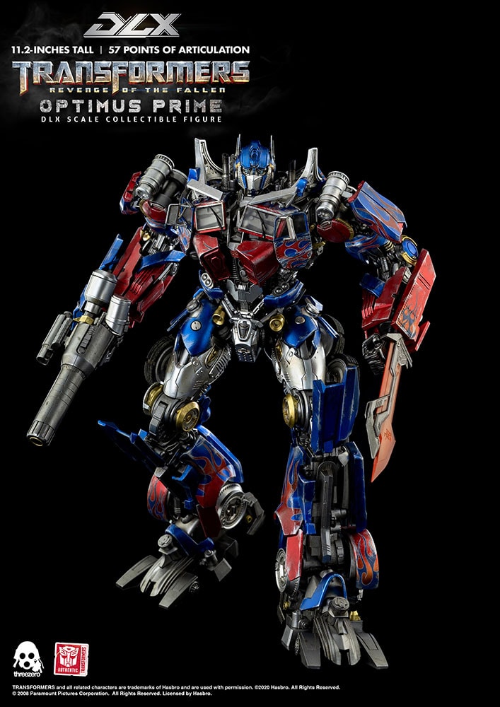 Transformers Optimus Prime DLX Collectible Figure - Prototype Shown View 6