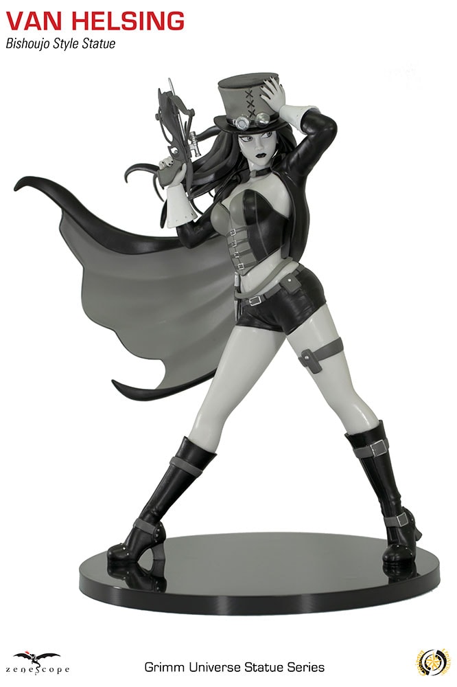 Grimm Fairy Tales Van Helsing (Black & White Version) Statues - Prototype Shown View 3