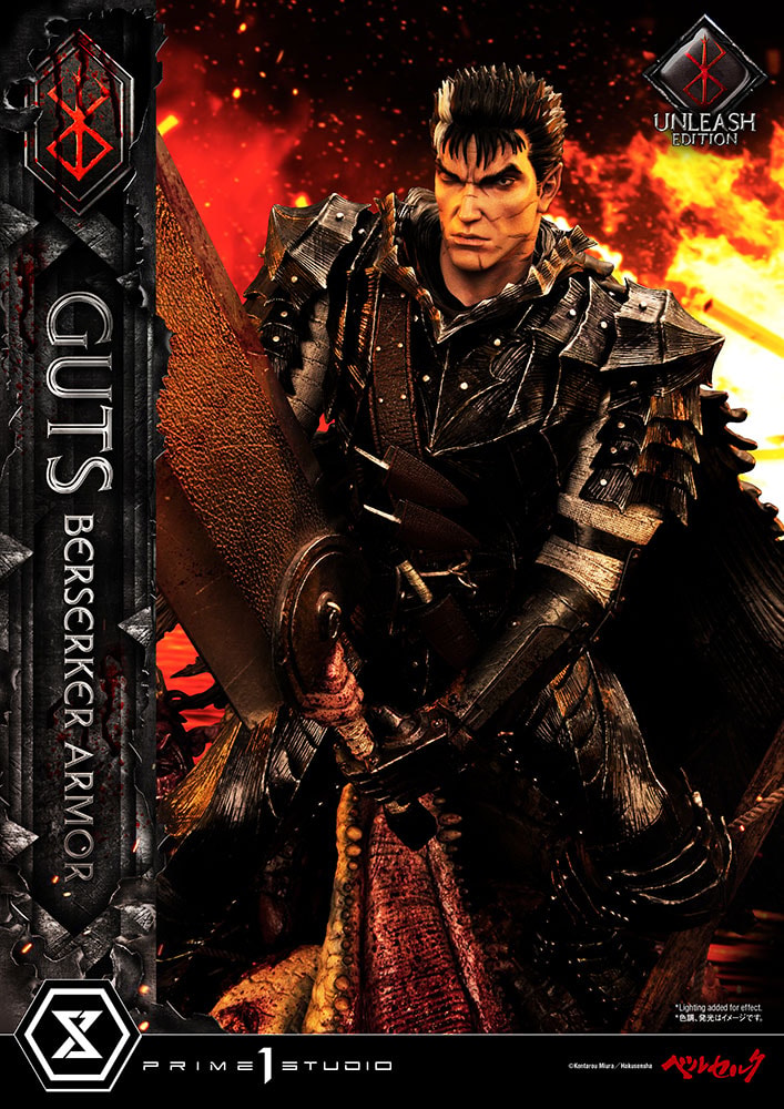 Berserk Guts Berserker Armor (Unleash Edition) Statues - Prototype Shown View 2