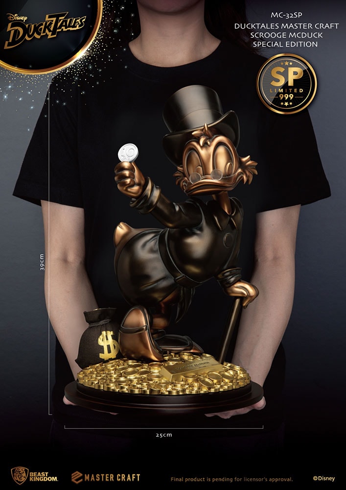 Disney Scrooge McDuck (Special Edition) Statues - Prototype Shown View 6