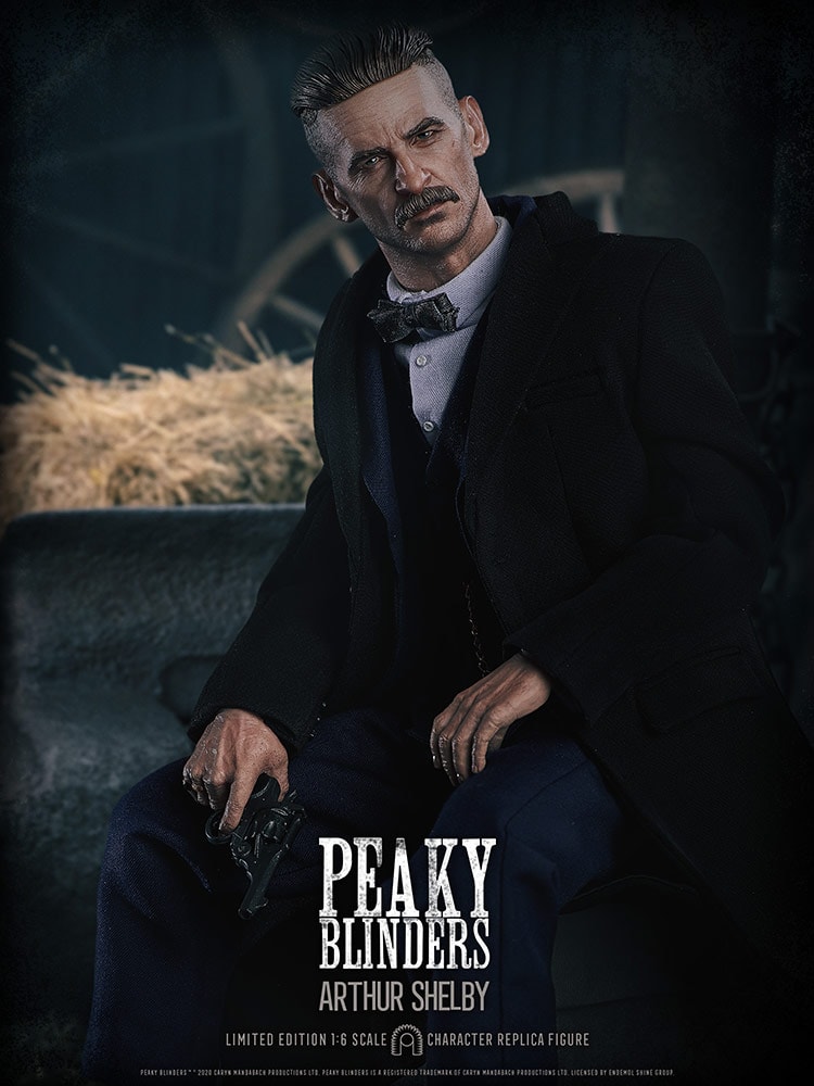 Peaky Blinders Arthur Shelby Sixth Scale Figure - Prototype Shown View 5