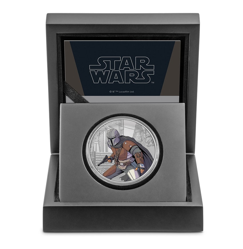 The Mandalorian 1oz Silver Coin