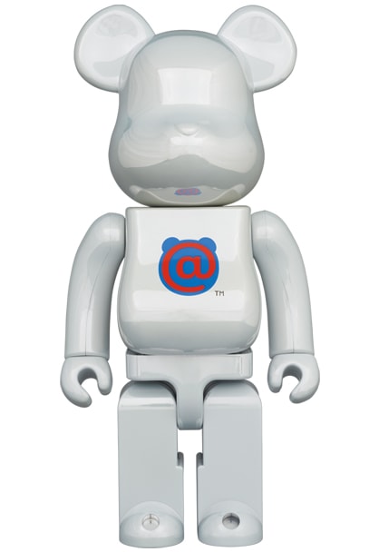 Be@rbrick 1st Model White Chrome 400%
