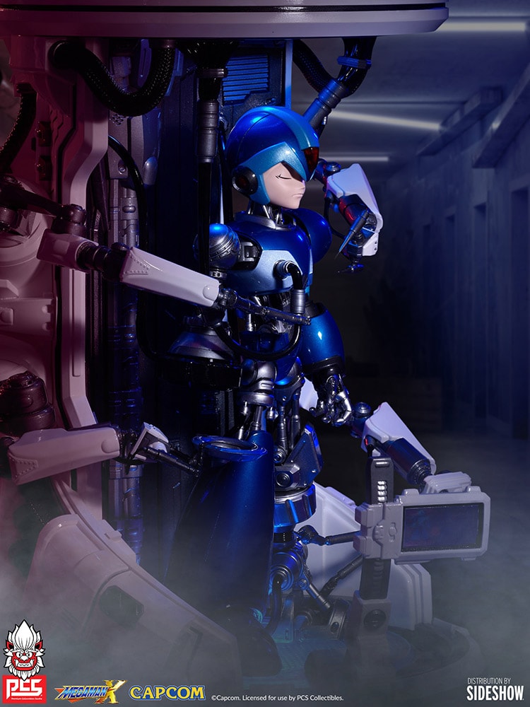 Mega Man Mega Man X Deluxe Statues - Prototype Shown View 3
