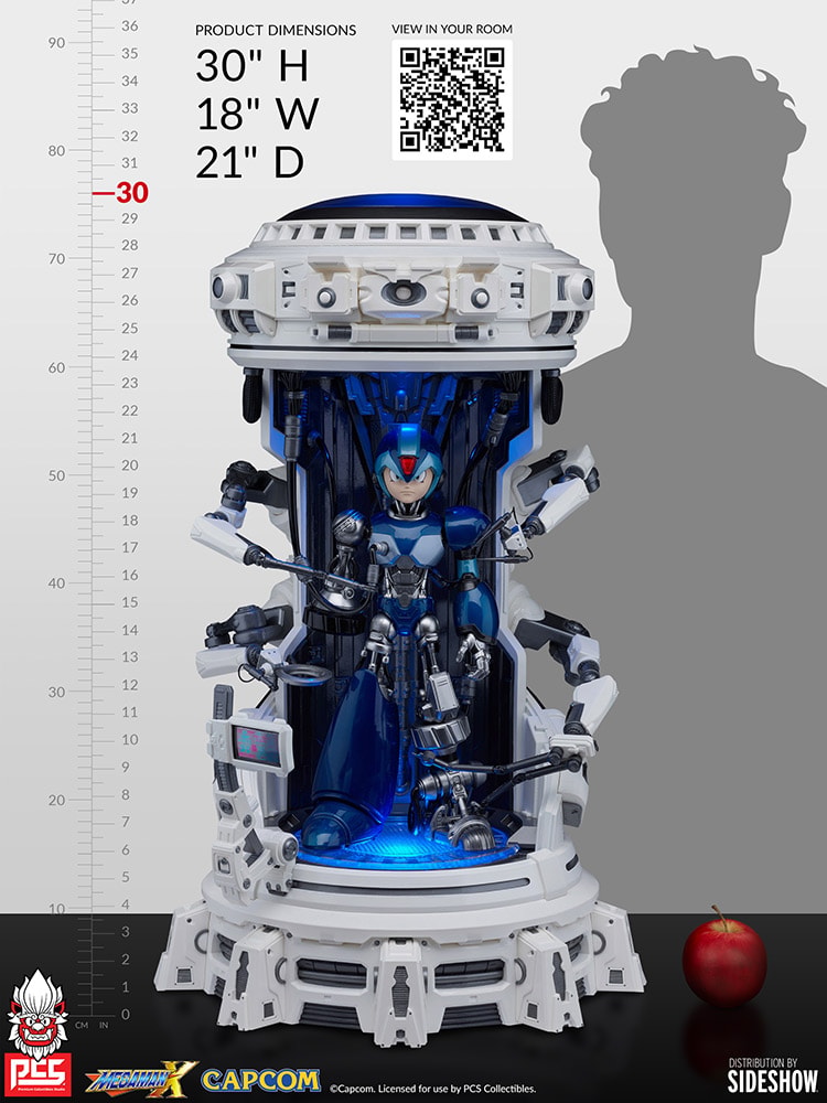 Mega Man Mega Man X Deluxe Statues - Prototype Shown View 4