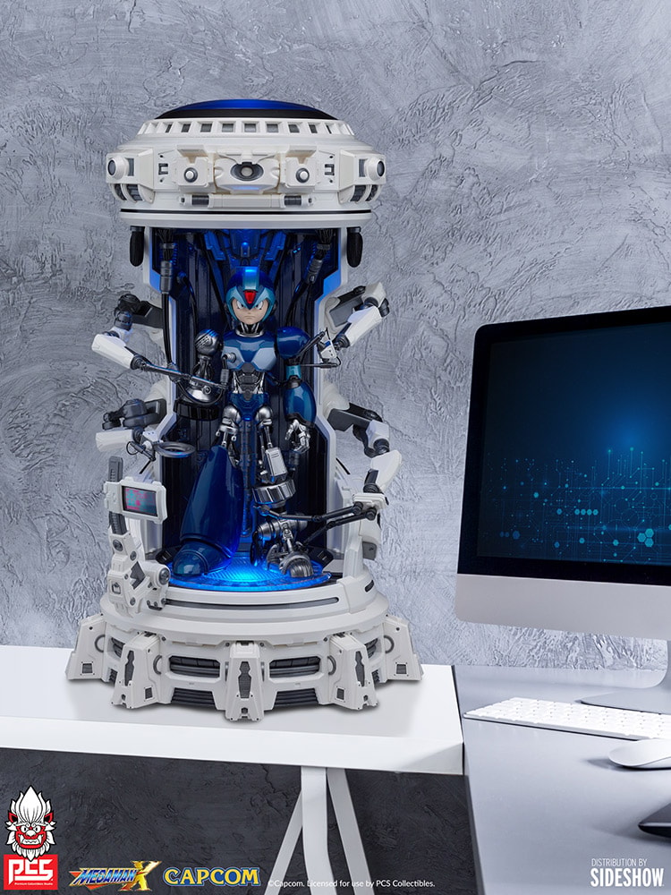 Mega Man Mega Man X Deluxe Statues - Prototype Shown View 5