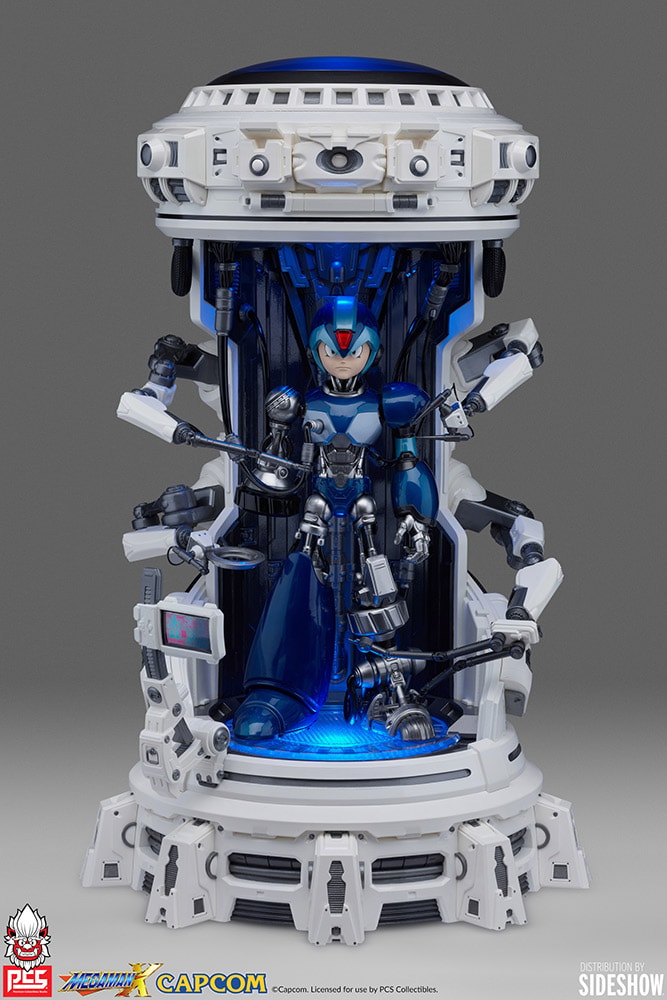 Mega Man Mega Man X Deluxe Statues - Prototype Shown View 6