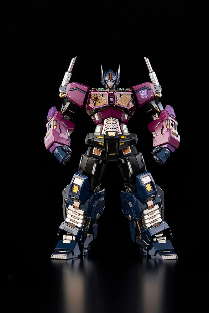 Shattered Glass Optimus Prime Collectible Figure by Flame Toys