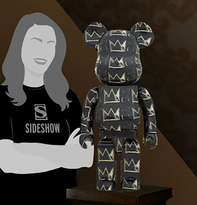 Be@rbrick Jean Michel-Basquiat #8 1000%- Prototype Shown