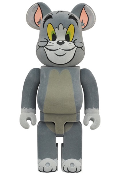 Tom and Jerry Be@rbrick Tom Flocky 100% & 400% Bearbrick - Prototype Shown View 3