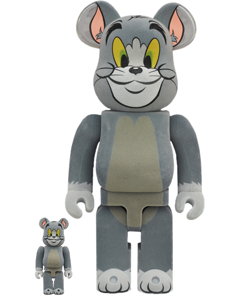 MEDICOM TOY - BE@RBRICK TOM（Classic Color） FLOCKY Ver. 100