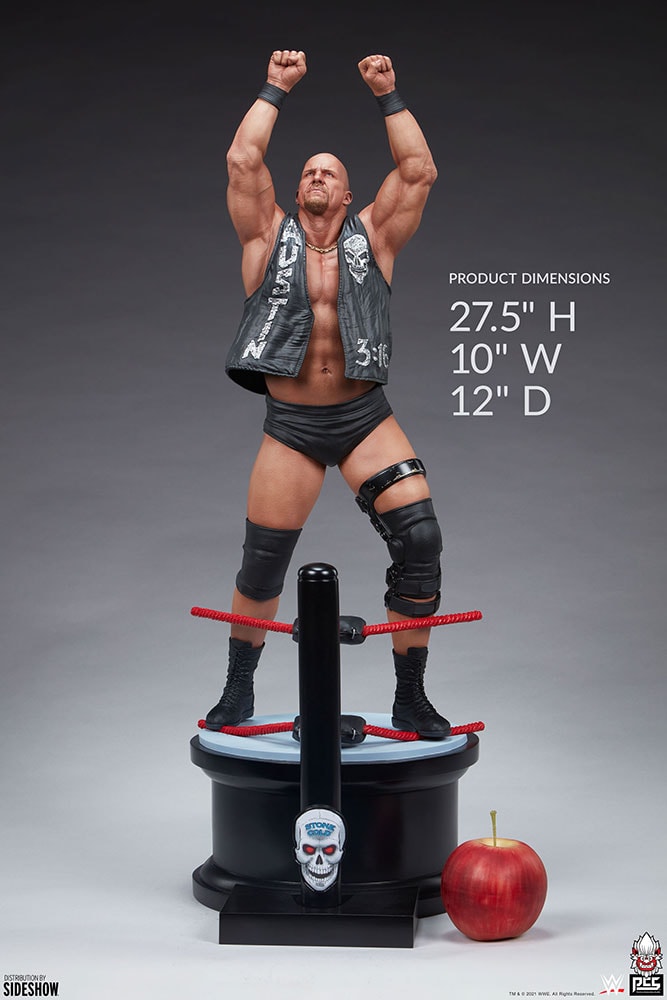 WWE "Stone Cold" Steve Austin Statues - Prototype Shown View 4