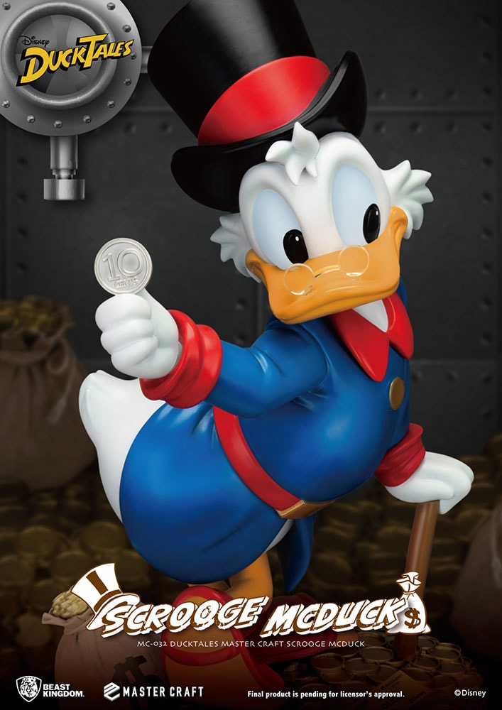 Disney Scrooge McDuck Statues - Prototype Shown View 6