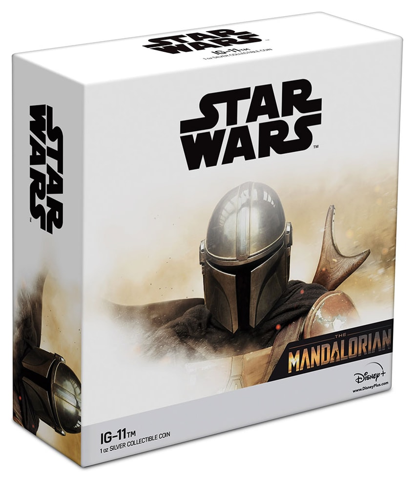 IG-11 1oz Silver Coin by New Zealand Mint | Sideshow Collectibles