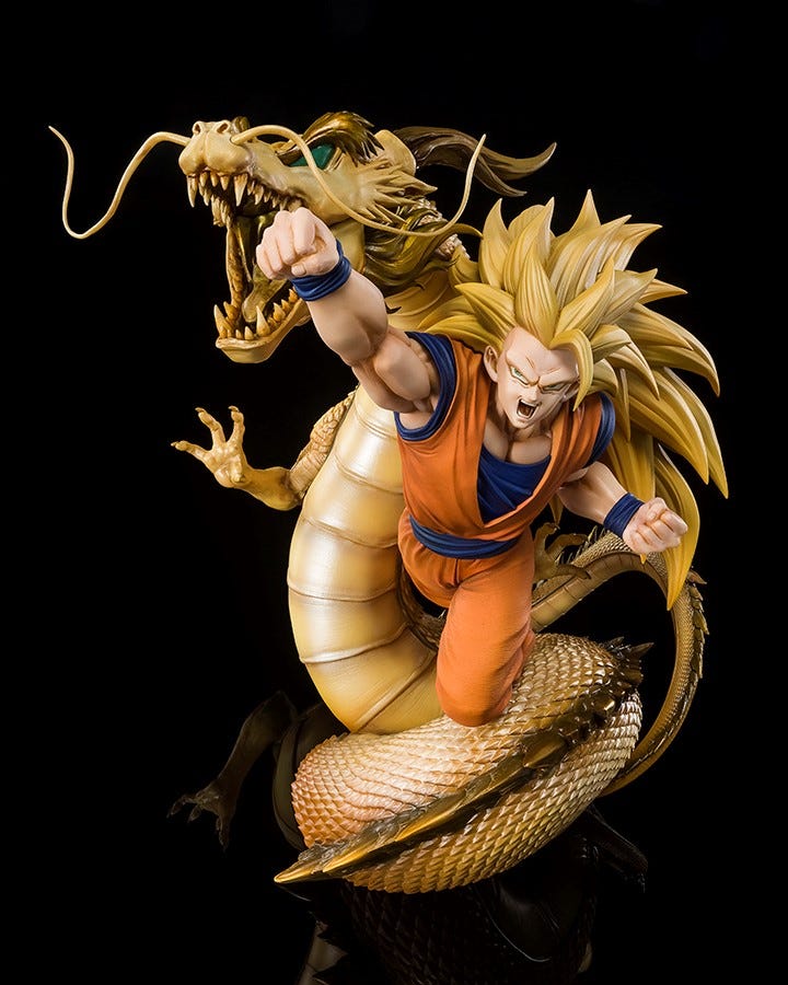 Dragon Ball Super Saiyan 3 Son Goku (Dragon Fist Explosion) Collectible Figure  View 1