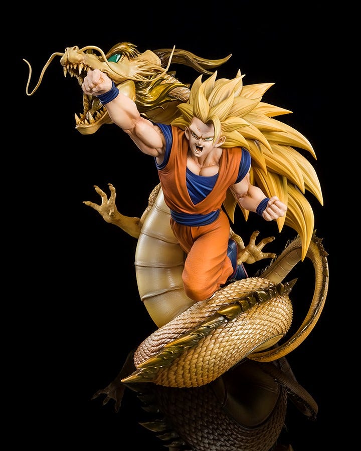 Dragon Ball Super Saiyan 3 Son Goku (Dragon Fist Explosion) Collectible Figure  View 3