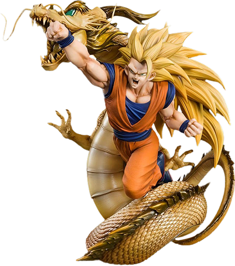 Dragon Ball Super Saiyan 3 Son Goku (Dragon Fist Explosion) Collectible Figure  View 6