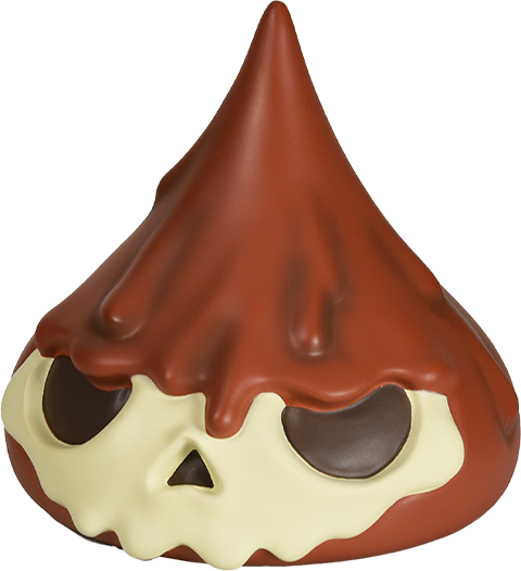 O-No Food Company Skull Kisses of Death Mostly Evil Vinyl Collectible  View 6