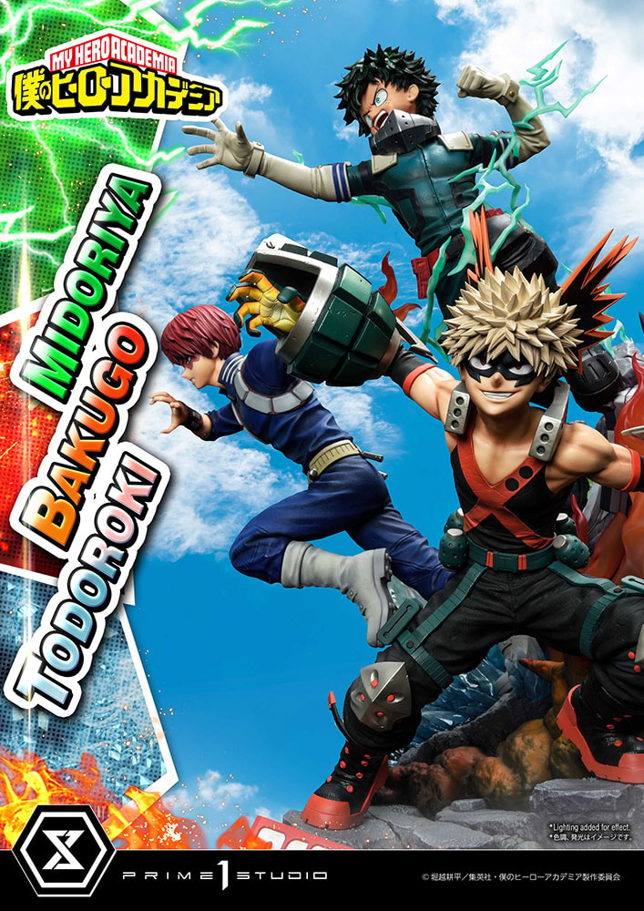 My Hero Academia Midoriya, Bakugo & Todoroki Diorama  Collector Edition - Prototype Shown View 3