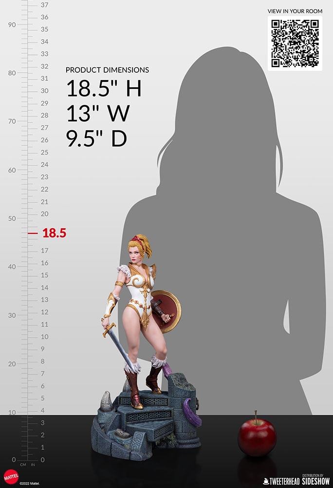 Masters of the Universe Teela (Variant) Legends Maquette - Prototype Shown View 6