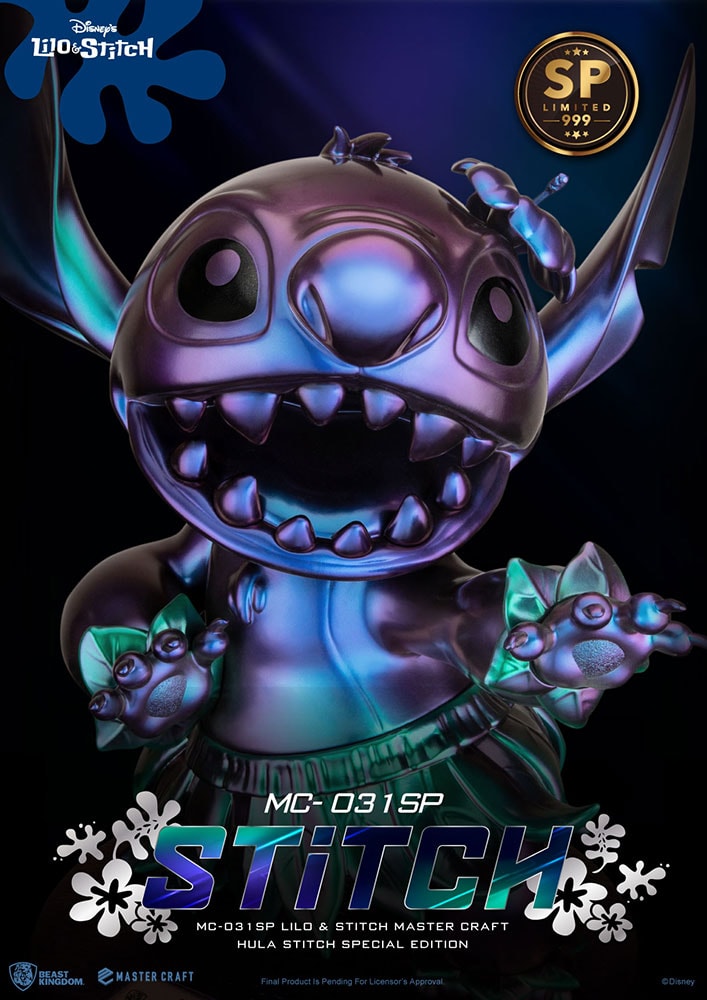Disney Hula Stitch (Special Edition) Statues - Prototype Shown View 6