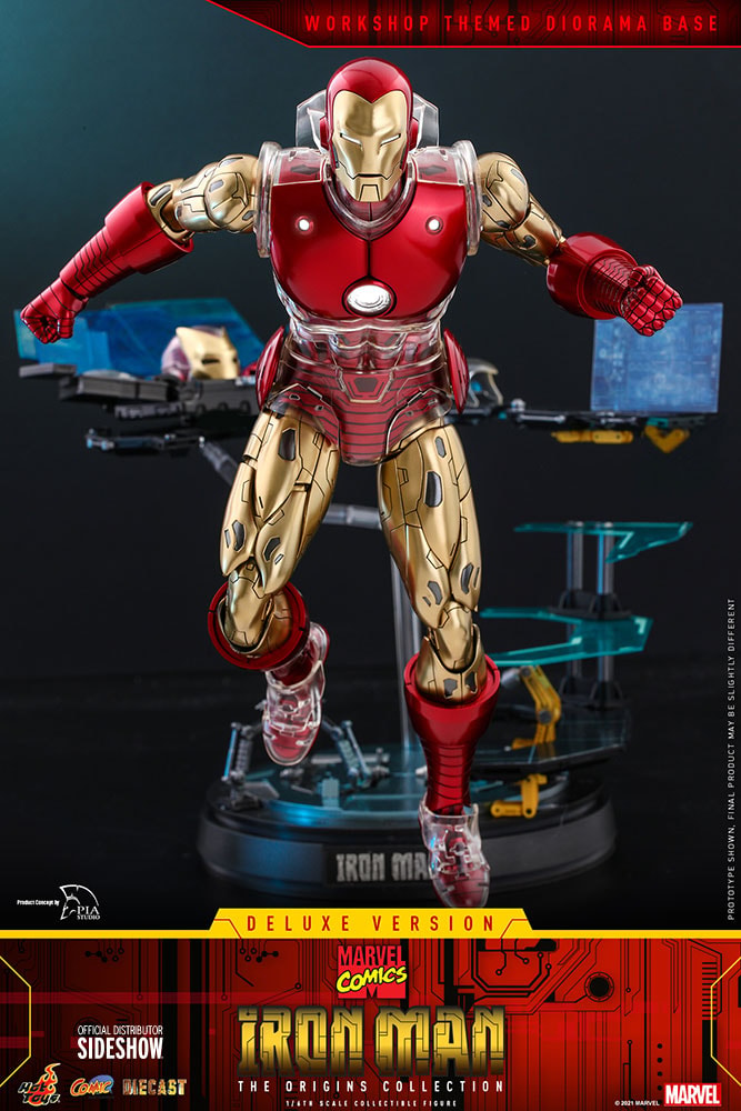 Marvel Iron Man (Deluxe) Sixth Scale Figure - Prototype Shown View 4