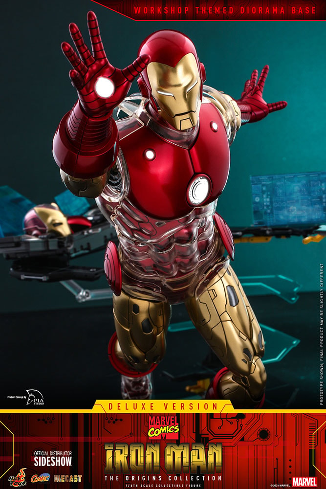 Marvel Iron Man (Deluxe) Sixth Scale Figure - Prototype Shown View 5