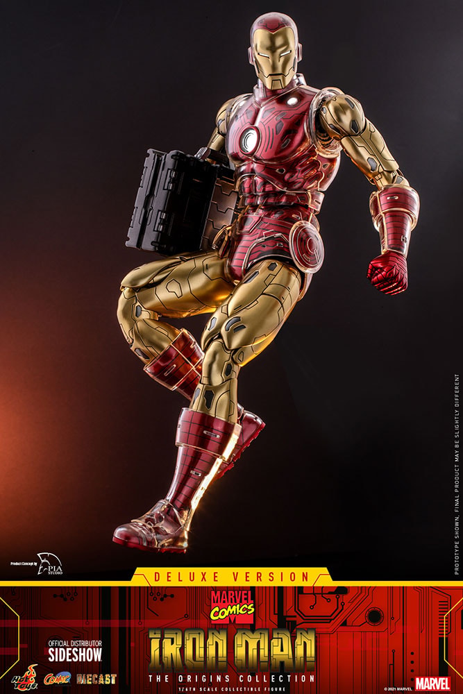 Marvel Iron Man (Deluxe) Sixth Scale Figure - Prototype Shown View 6